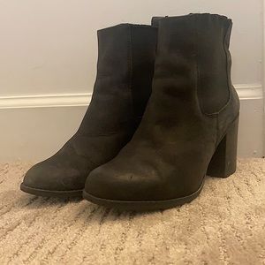 Dune London Black Booties